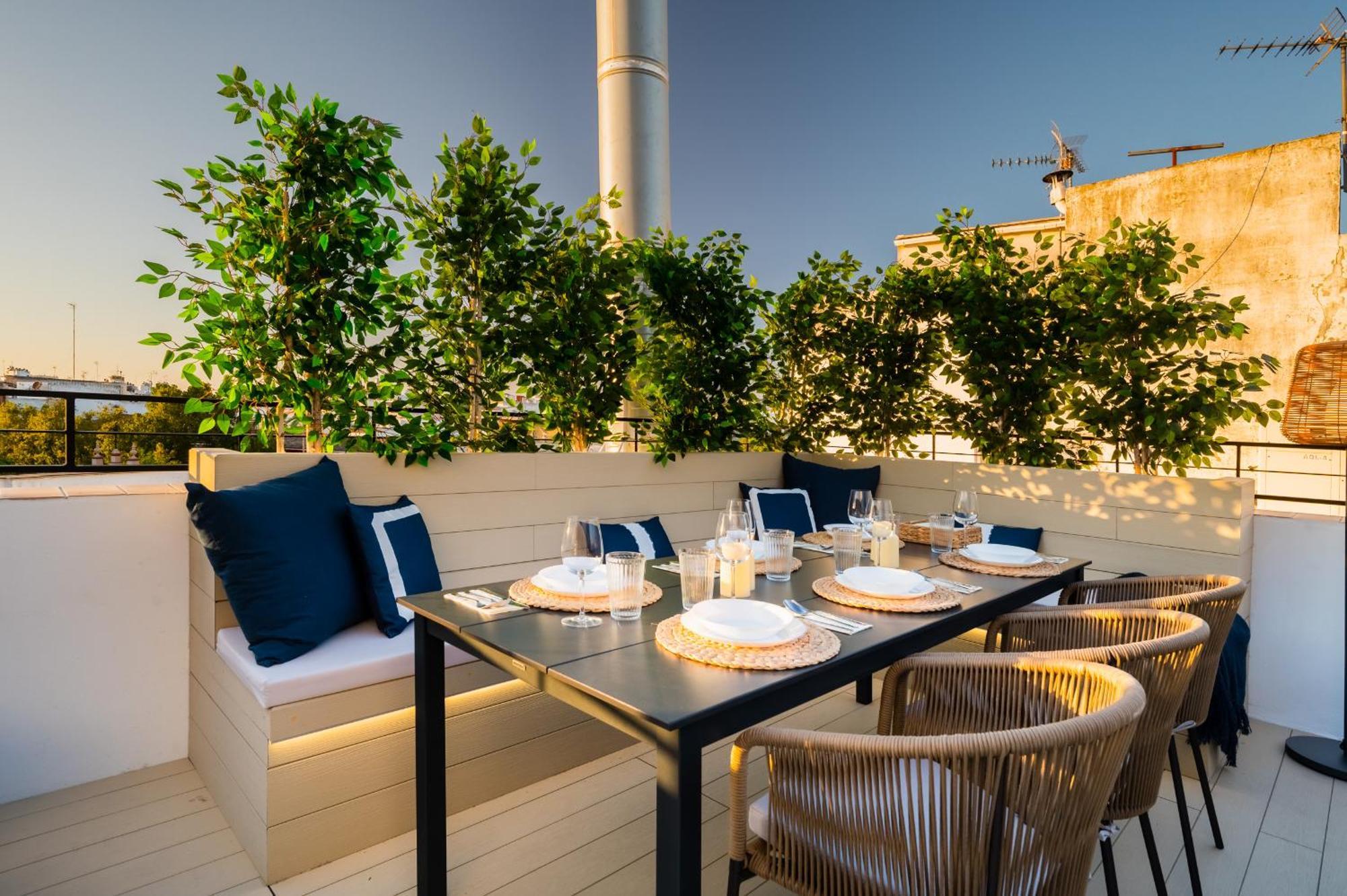 Stunning With Magnificient Terrace - La Maestranza Bullring Apartament *